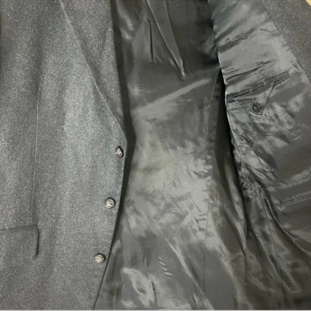 Oscar de la Renta Wool/Cashmere Blend Blazer 44R
